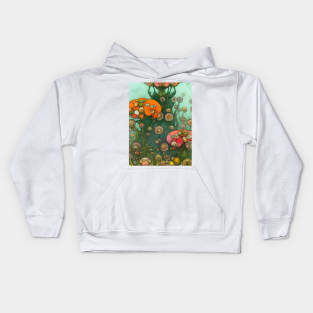 Fantasy Flowers Kids Hoodie